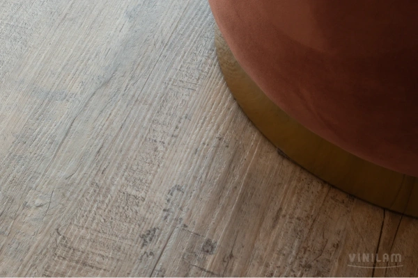 Клеевая кварцвиниловая плитка VINILAM Glue Дуб Росток 66777 Glue